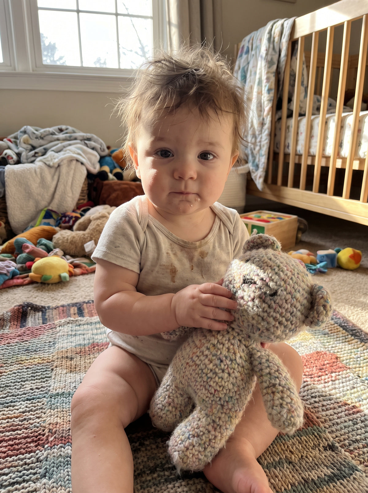 Happy playtime moment